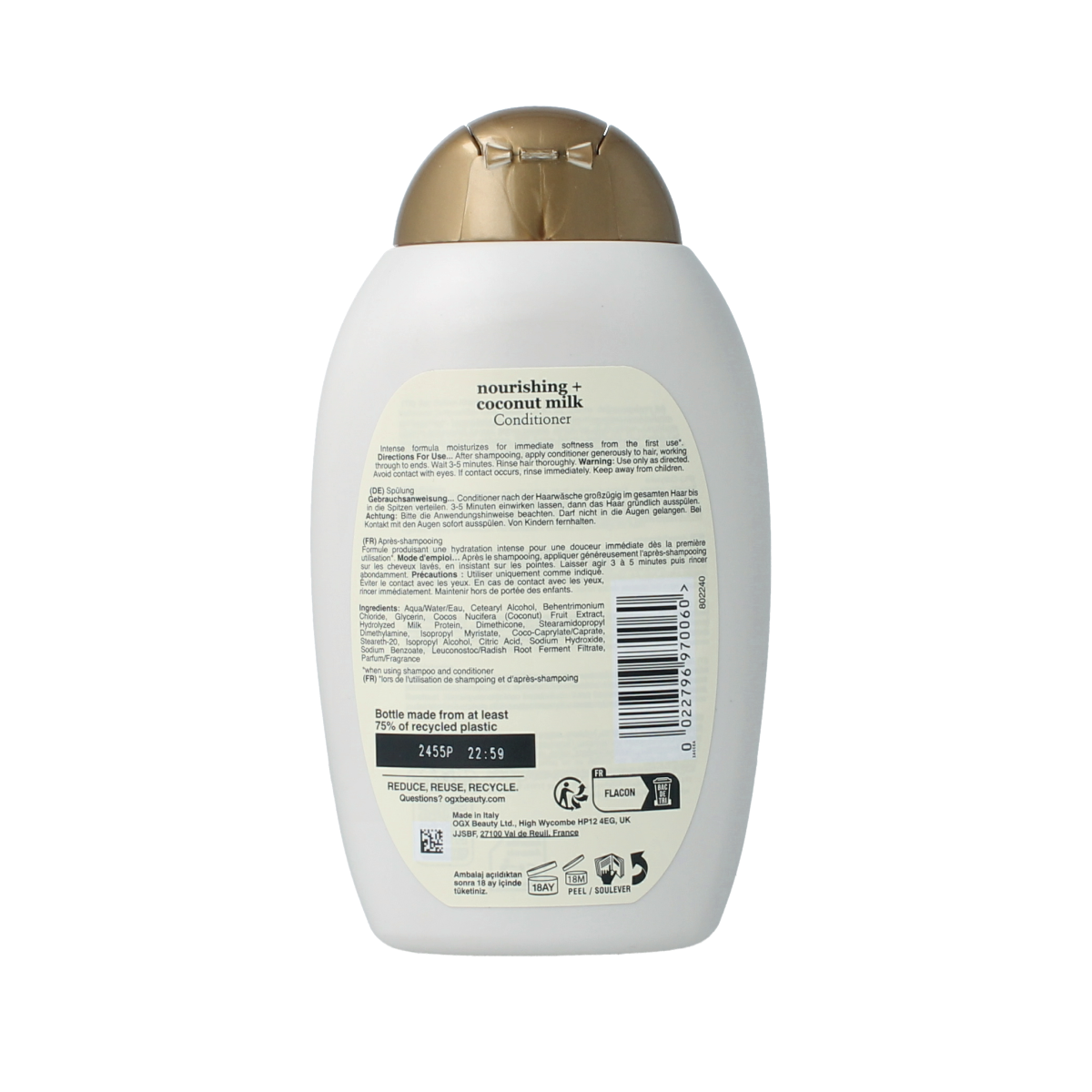 OGX Conditioner coconut milk nourishing 385.00 Milliliter