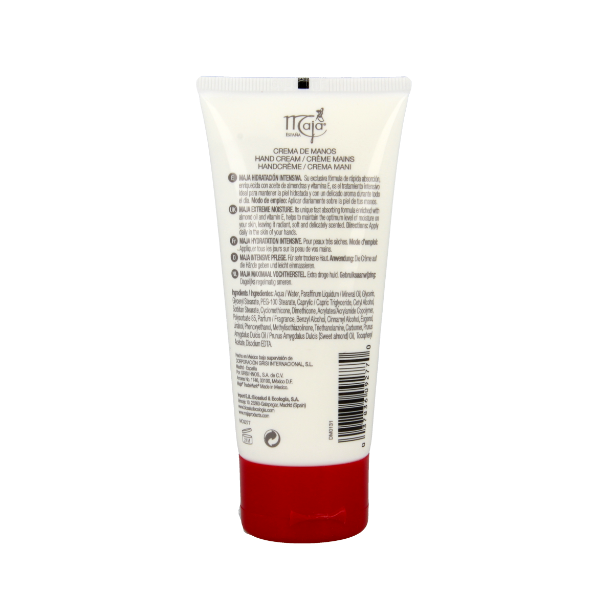 Maja Classic hand cream in 80ml tube, featuring smooth texture and elegant packaging for hand skincare.