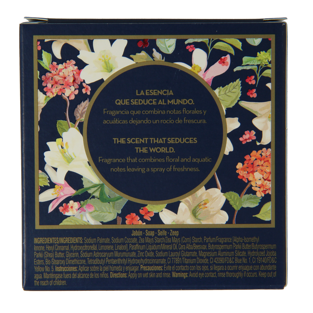 Maja Aqua Turquesa soap bar, 100g, featuring vibrant turquoise color and smooth texture, ideal for moisturizing skin.