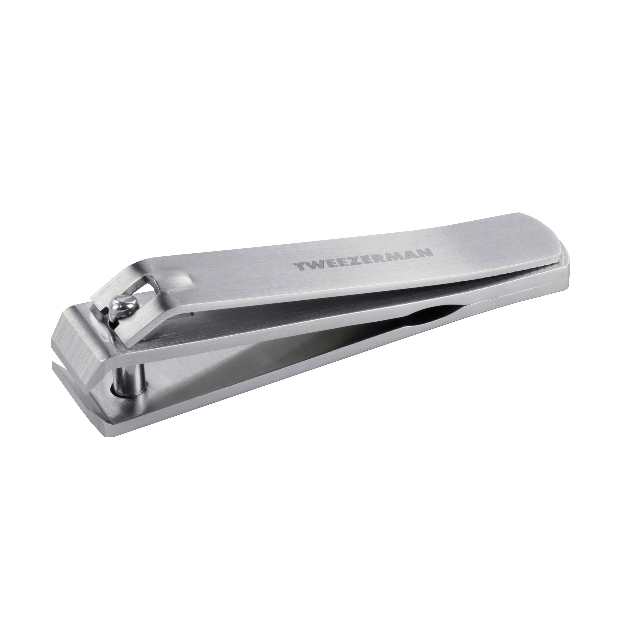 Tweezerman extra strong stainless steel toenail clippers for thick nails, manicure and pedicure tool, 1 piece.