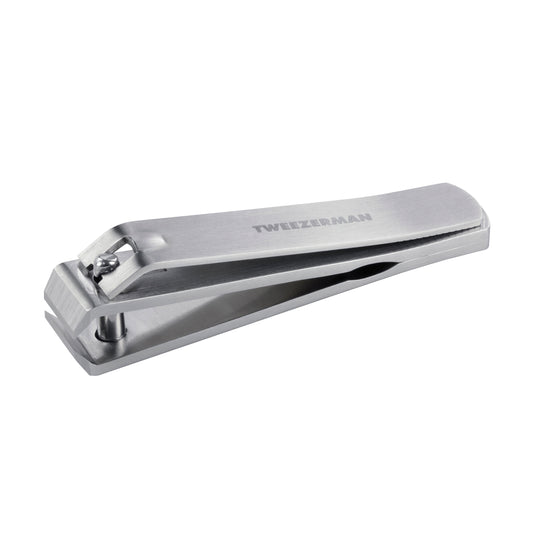 Tweezerman extra strong stainless steel toenail clippers for thick nails, manicure and pedicure tool, 1 piece.