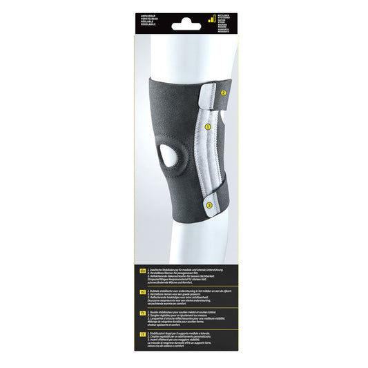 Futuro SPORT aanpasbaar knie bandage zwart 1.00 Stuks