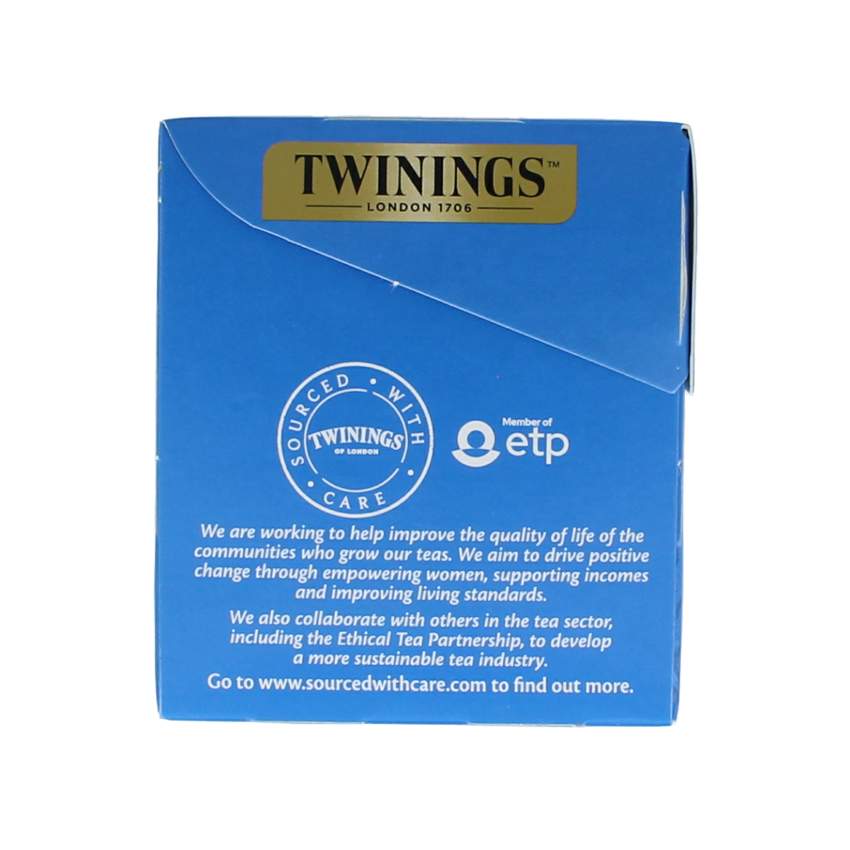 Twinings Lady Grey tea boxes with 25 tea bags, showing the elegant packaging and tea bags inside.
