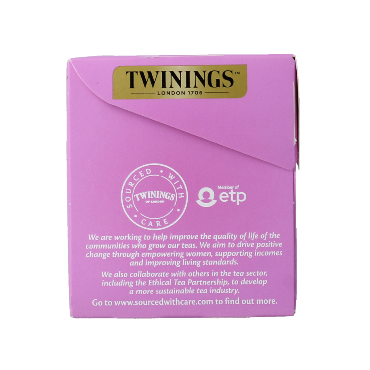 Twinings Wildberry tea bags, 25-count, featuring colorful packaging with fresh berries and tea leaves for a flavorful brew.
