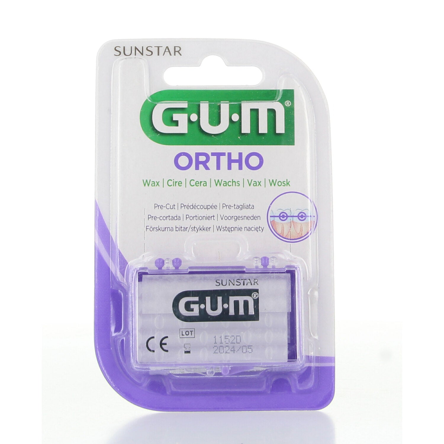 GUM orthodontic prosthesis, 1.00 piece, designed for dental support and orthodontic use, shown in the product image.