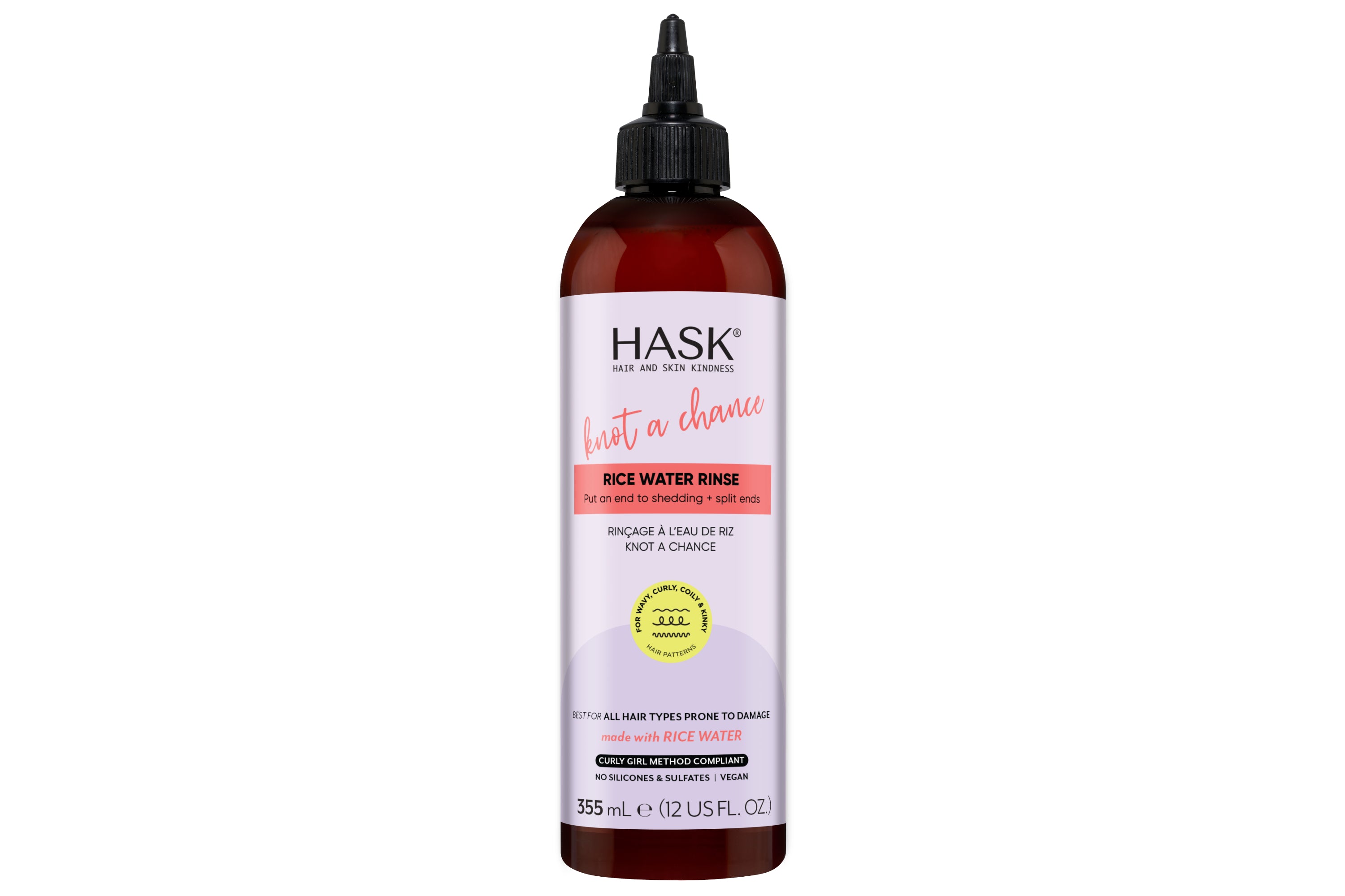 HASK Knot a chance rice water rinse 355.00 Milliliter