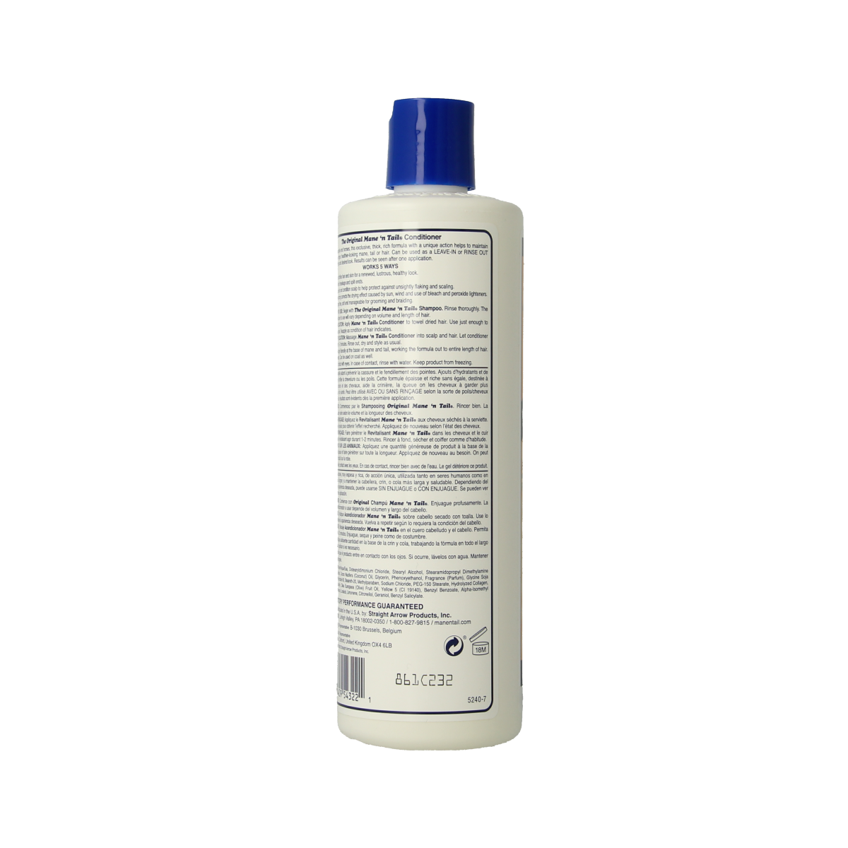 Mane 'n Tail Original Conditioner for hair, 355ml bottle, smooth and nourish hair with natural ingredients