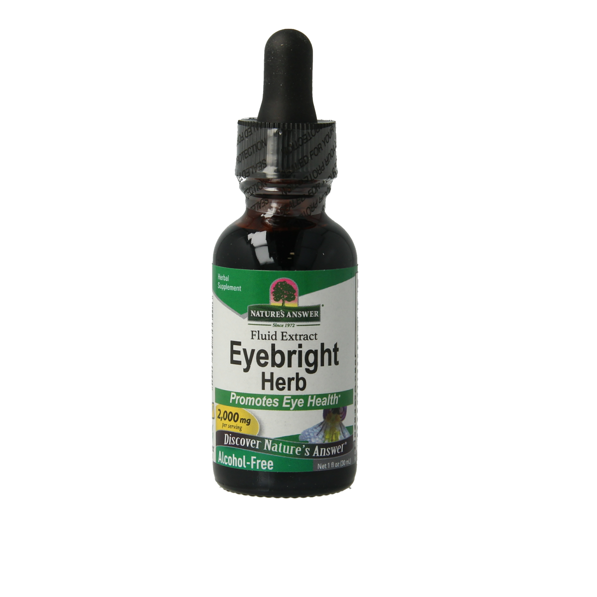 Natures Answer Ogentroost herbal extract in 30ml alcohol-free bottle, showcasing the product label and packaging.