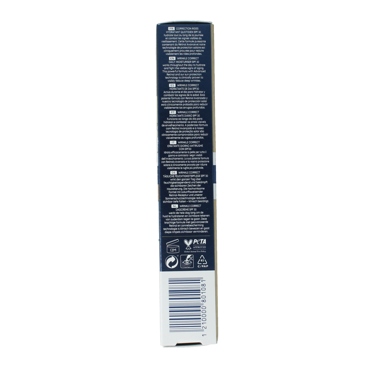 ROC Retinol CorreXion wrinkle correct moisturizer in 30ml jar, facial skincare product for anti-aging and wrinkle reduction.