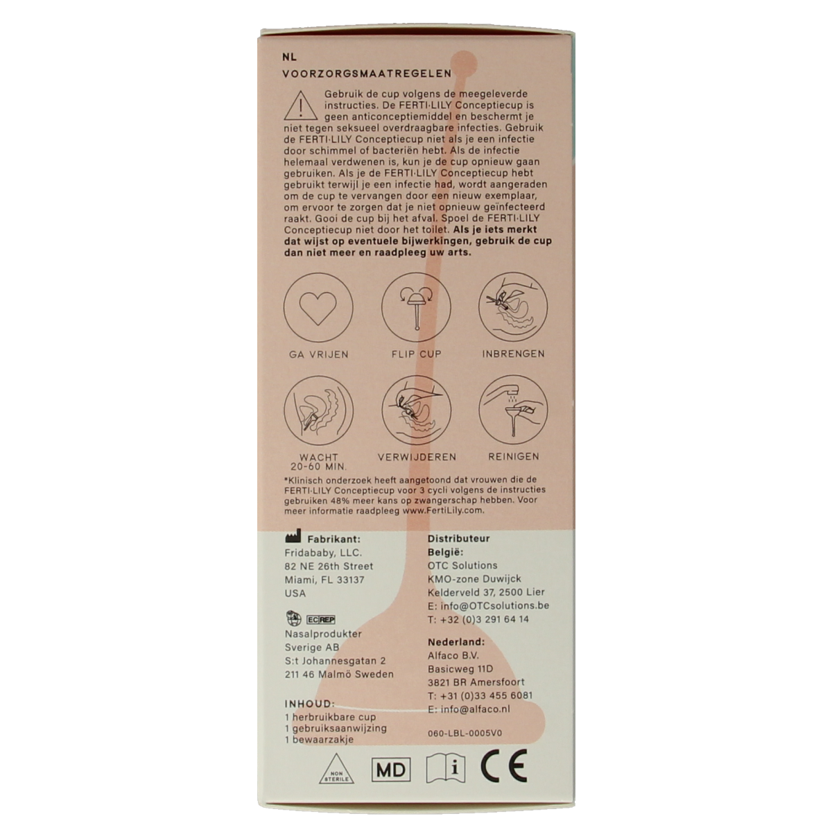 Ferti Lily conceptie cup, a discreet adult toy in beige, designed for intimate pleasure, shown in the product image.