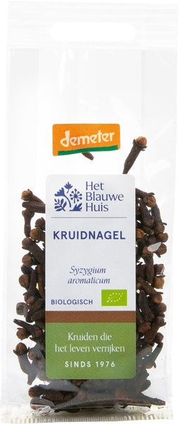 Het Blauwe Huis Kruidnagel heel BIO 15.00 Gram