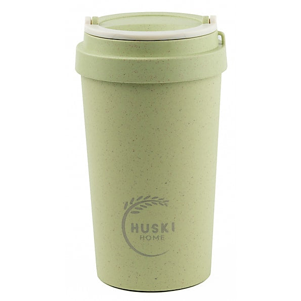 Huski Home rice husk cup in pistachio color for cooking and dining, made from sustainable rice husk material.