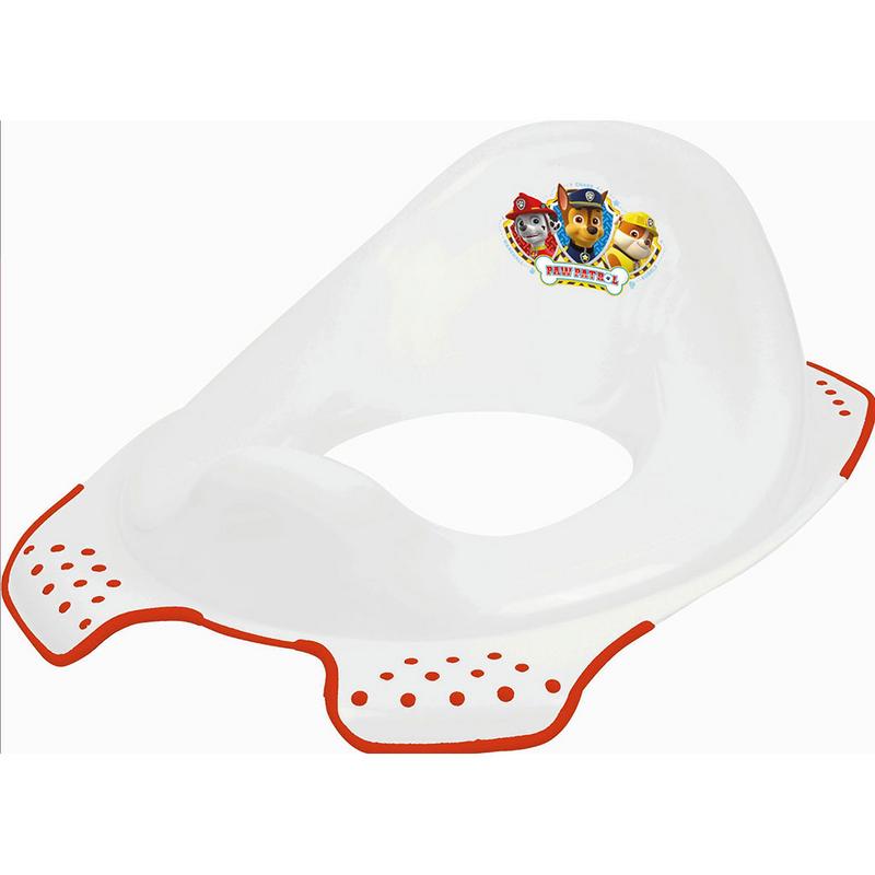 Keeeper Paw Patrol baby toilet trainer seat for toddlers, featuring fun Paw Patrol design, suitable for potty training.