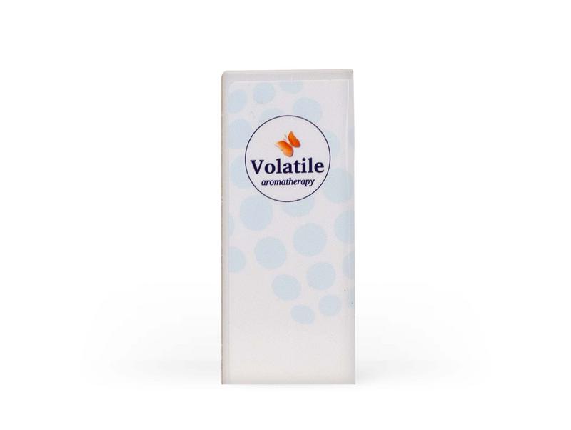 Volatile Move on! 10ml essential oil bottle, aromatic etherische oliën with a sleek label, for aromatherapy and wellness use