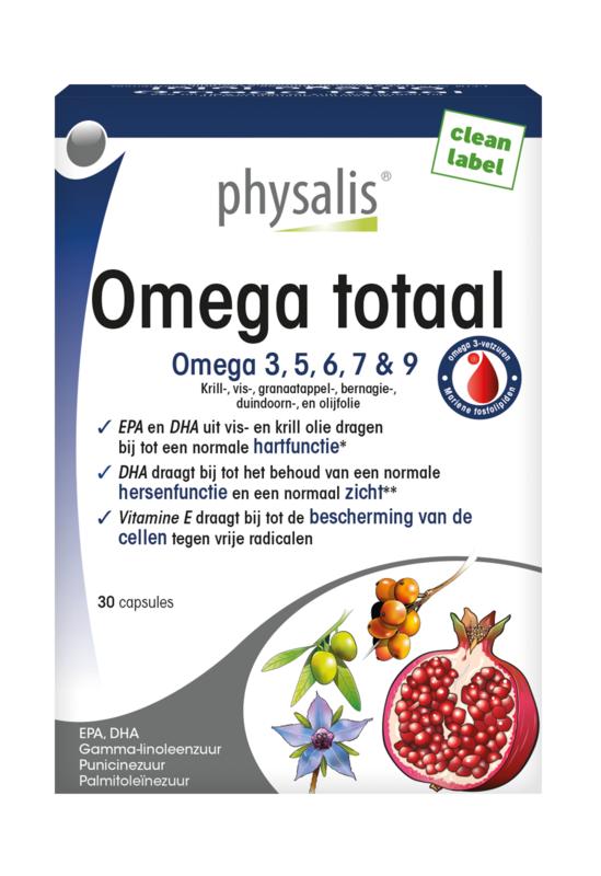 Physalis Omega totaal 30.00 Capsules