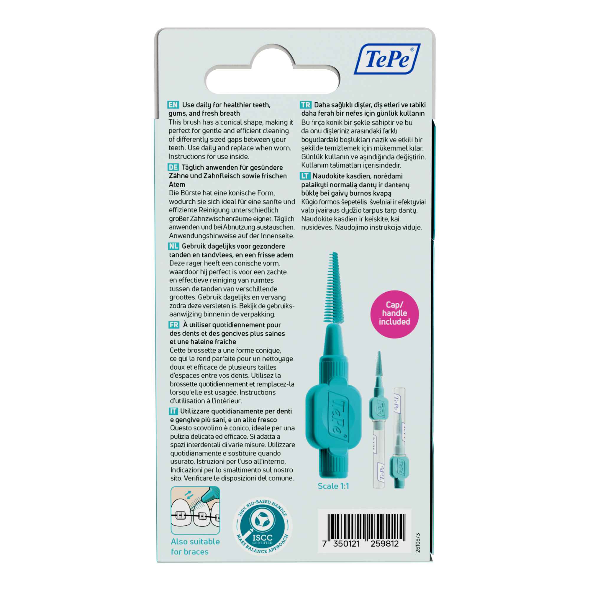 TePe TePe EasyFit  rager 6.00 Stuks