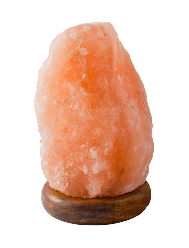 Aroma Vera Himalaya zoutlamp, 2-3 kg, natural salt lamp with unique orange and pink hues, for ambient lighting and air purification.