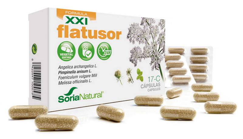 Soria Natural Flatusor 17-C XXI 30.00 Capsules