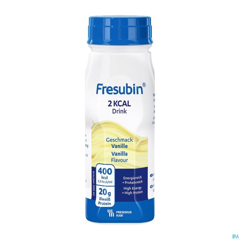Fresubin 2Kcal drink vanille 200ml 4.00 Stuks