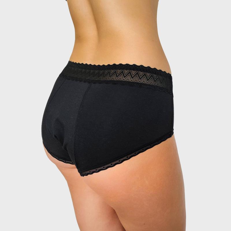 Gentle Day XL hipster underwear in soft fabric, showing the waistband and leg openings for comfortable fit and style.