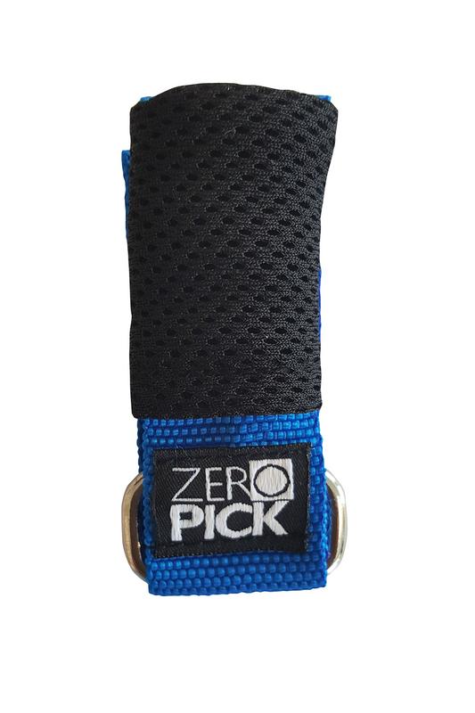 Zeropick blauw armband maat S with citronella diffuser for insect bites and repellent, product image showing the armband and diffuser