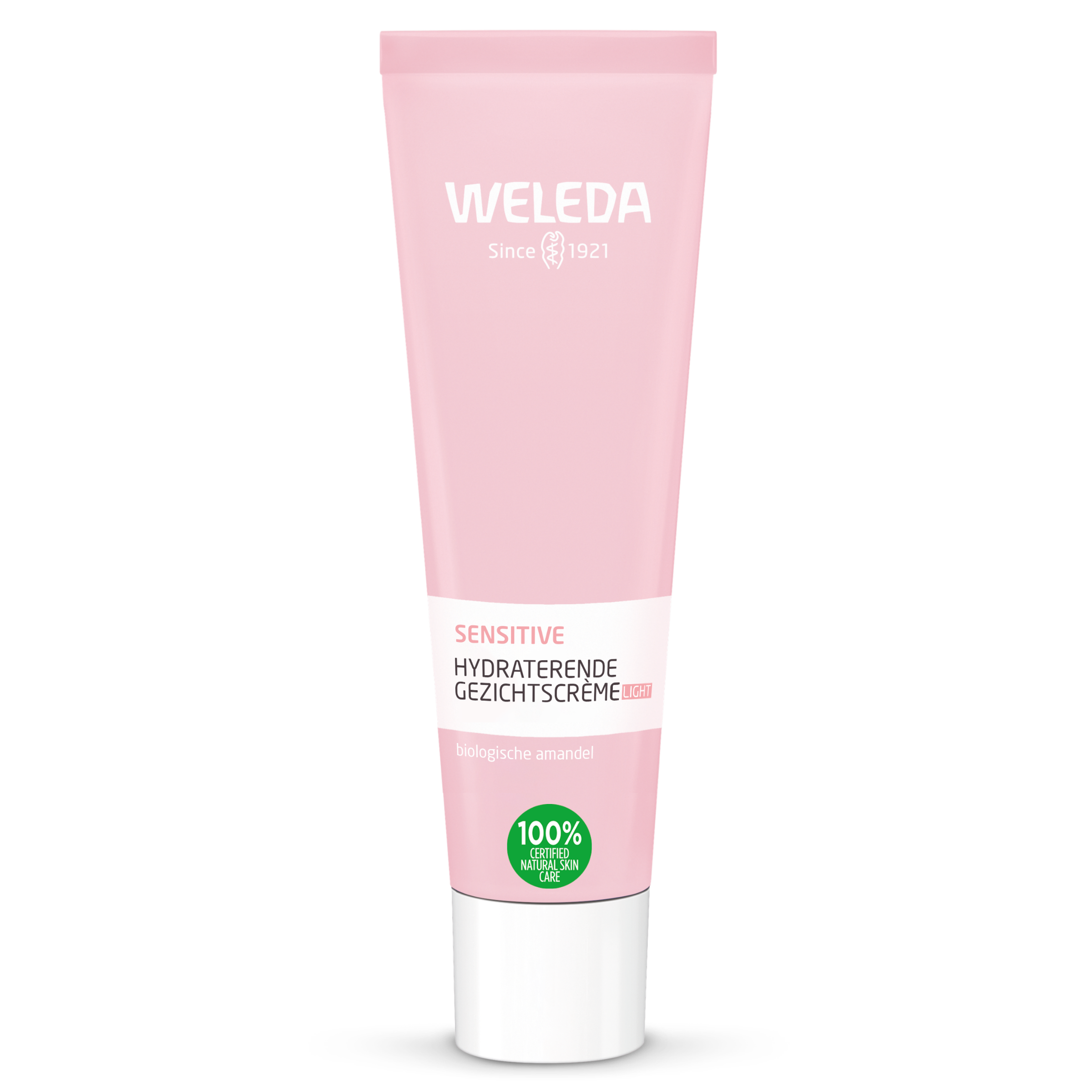 Weleda Gezichtscreme Sensitive hydraterende lichte gezichtsverzorging in 30 ml, geschikt voor een gevoelige huid