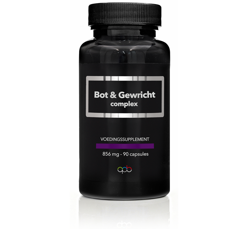 APB Holland Bot & Gewricht Complex mineral supplement capsules, 856mg, 90-count, for joint and bone support.