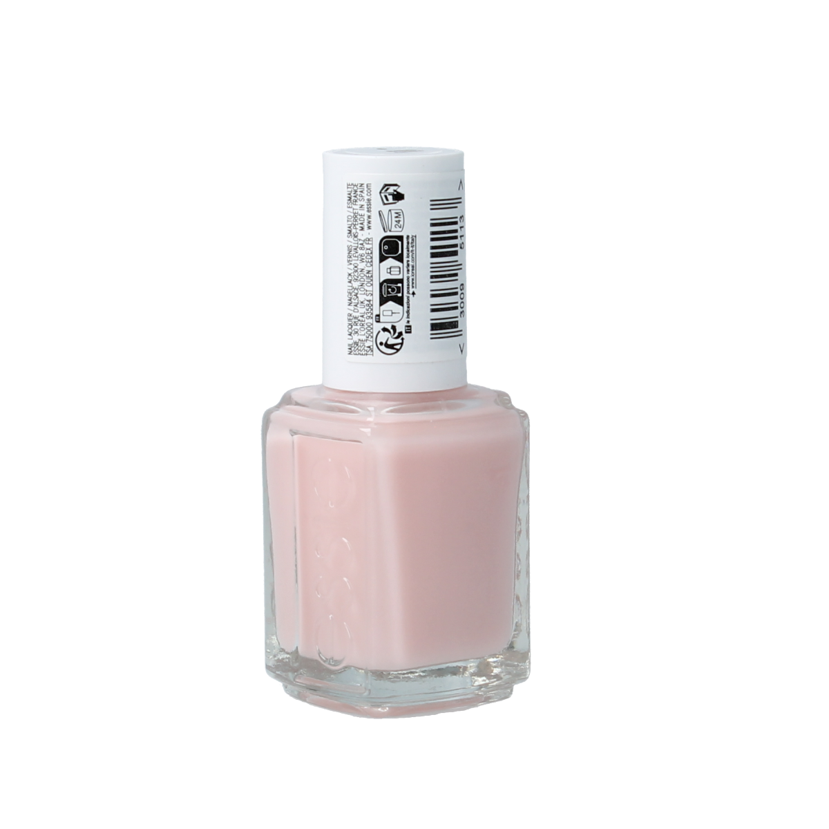 Essie Vanity Fairest makeup product in 13.5ml bottle, featuring a sleek design and clear labeling, perfect for natural beauty enhancement.