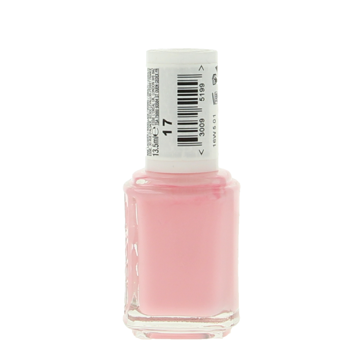 Essie Muchi Muchi nail polish bottle, 13.50ml makeup product with soft pink shade, featuring the Essie brand logo.