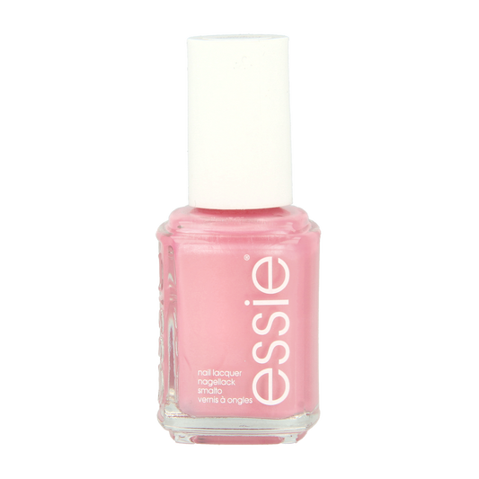Essie Pink Diamond make-up nail polish bottle with pink-colored polish and label, 13.5 ml size.