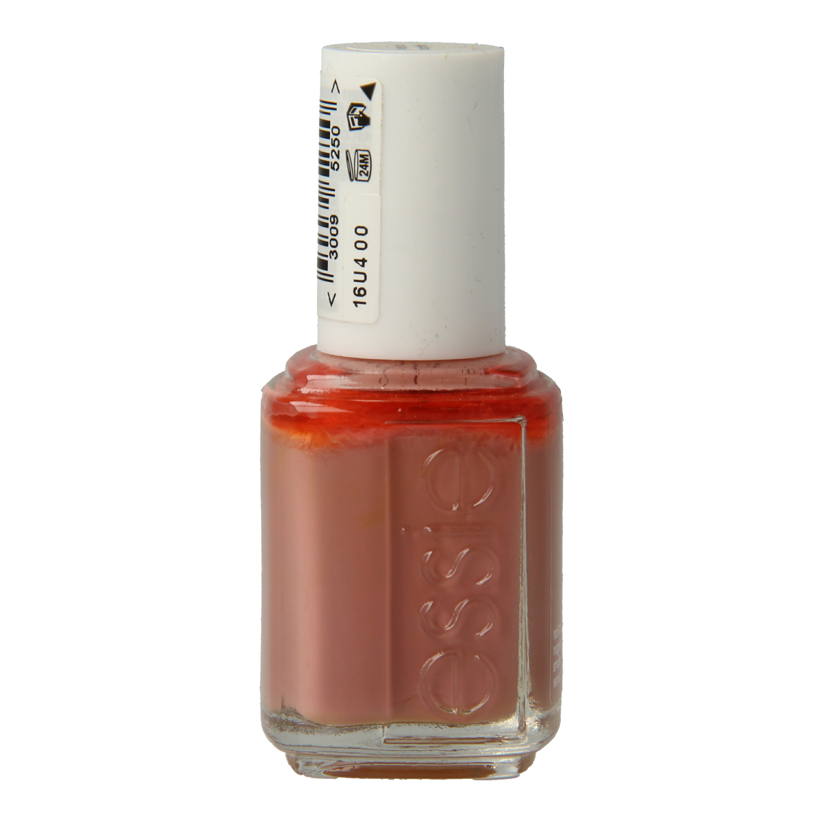 Essie Eternal Optimist nail polish bottle, 13.5ml, with pastel green shade and clear label, for professional makeup application.