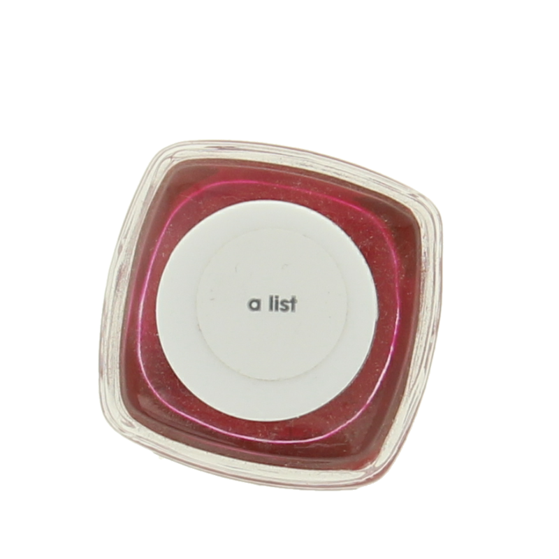 Essie A List nail polish bottle in 13.5ml, showcasing the sleek makeup product with the Essie brand logo visible.