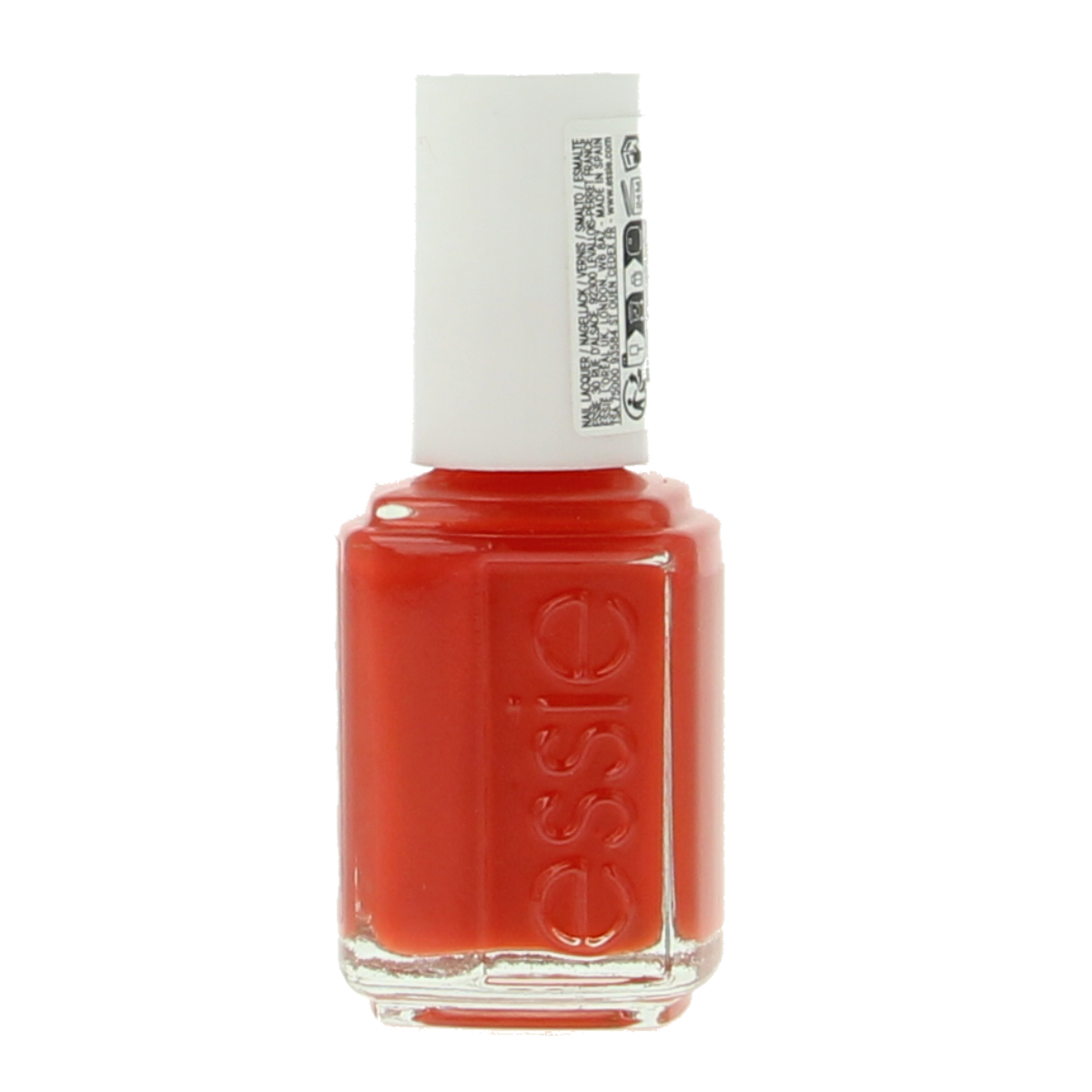 Essie Meet me at Sunset makeup product with 13.50ml bottle, featuring vibrant sunset-inspired colors and elegant branding.