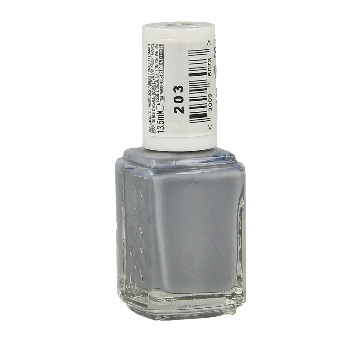 Essie Cocktail Bling makeup product in 13.5ml bottle, featuring a sleek design and vibrant color on the label.