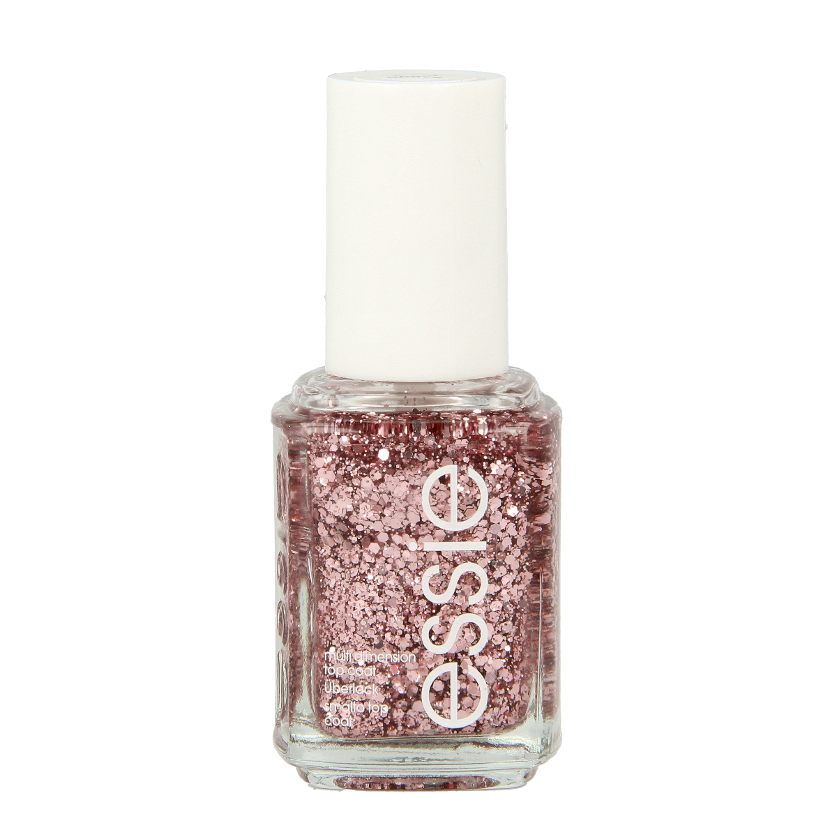 Essie Luxe Cut Above make-up product in 13.5ml container, featuring a sleek packaging and vibrant cosmetic design.