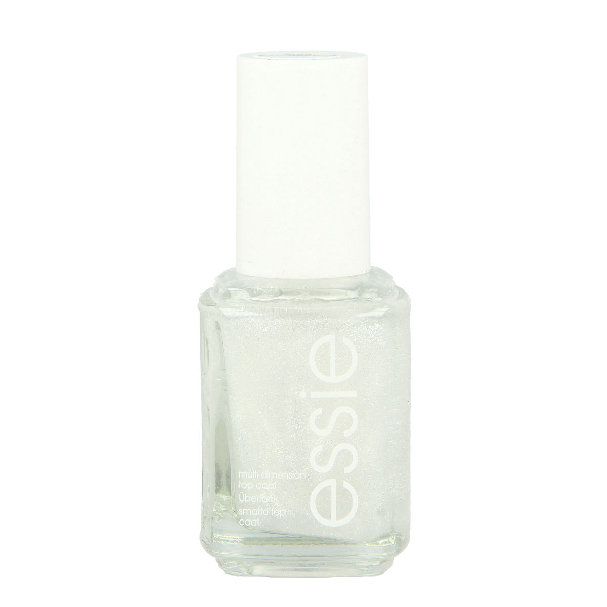 Essie Pure Pearlfection makeup product with a 13.5ml bottle showing a pearl-like finish and elegant packaging