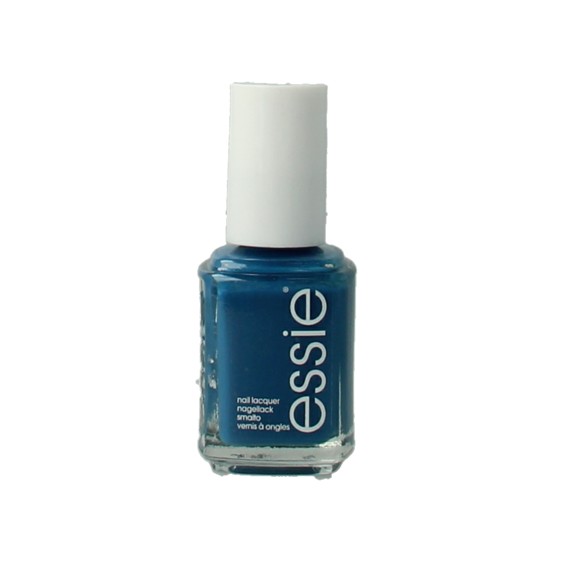 Essie winter 2023 nail polish in shade 1945 Put it on, 13.5 ml bottle, vibrant make-up color with glossy finish.