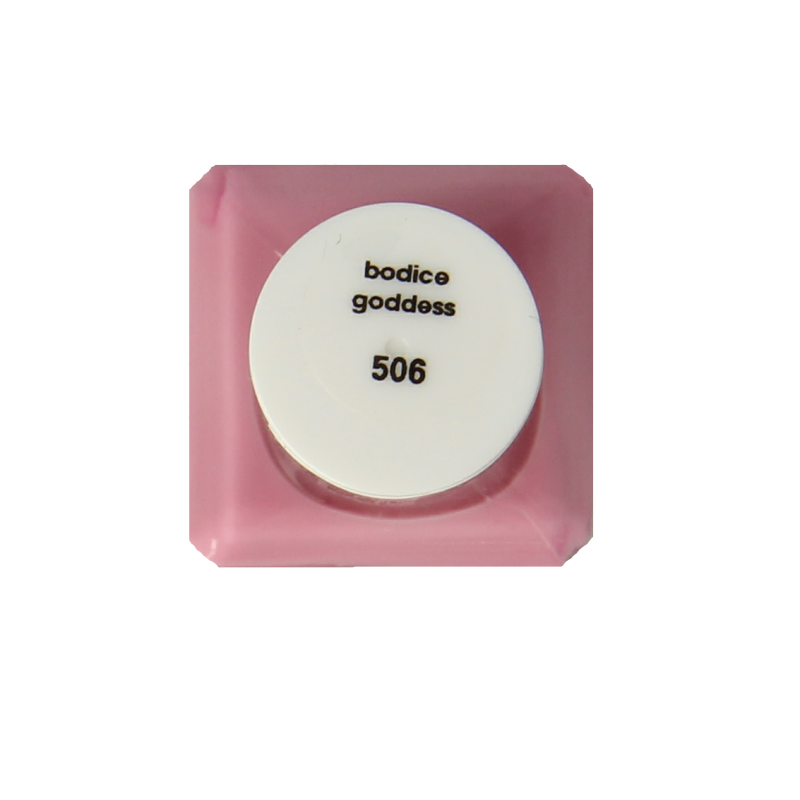 Essie Gel Couture Bodice Goddess nail polish bottle, 13.5 ml, with the product label visible in the image.