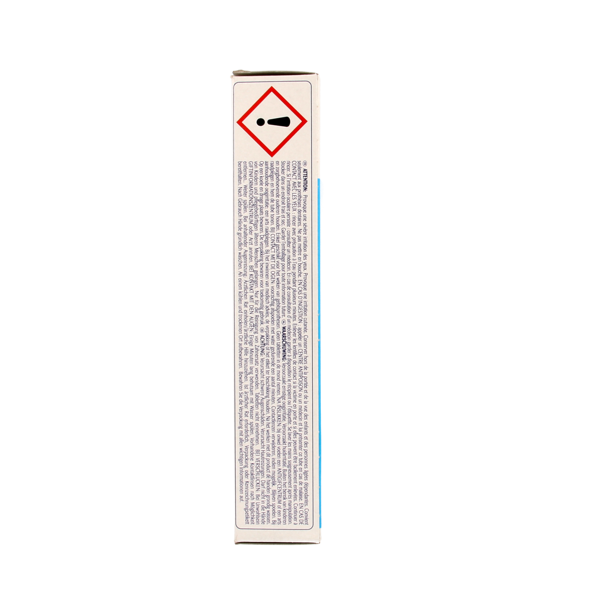 Steradent Triple Action Plus denture cleaning tablets for prostheses, showing a box with 90 tablets on the packaging.