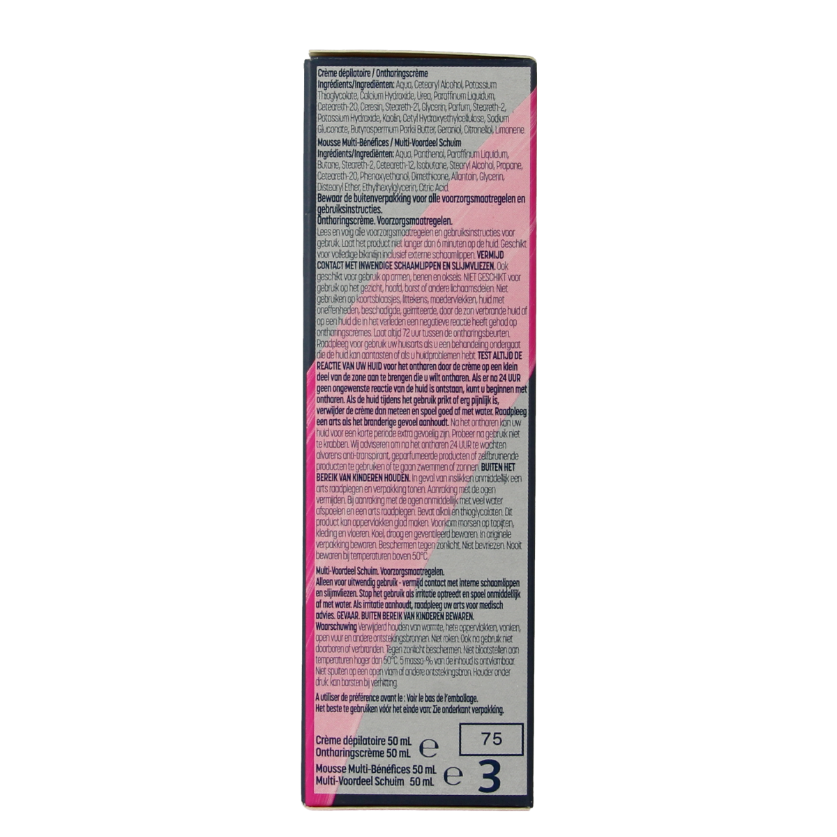 Veet Expert ontharingscrème voor bikini, 100 ml, scheren en ontharen product, creamy formula for smooth skin.