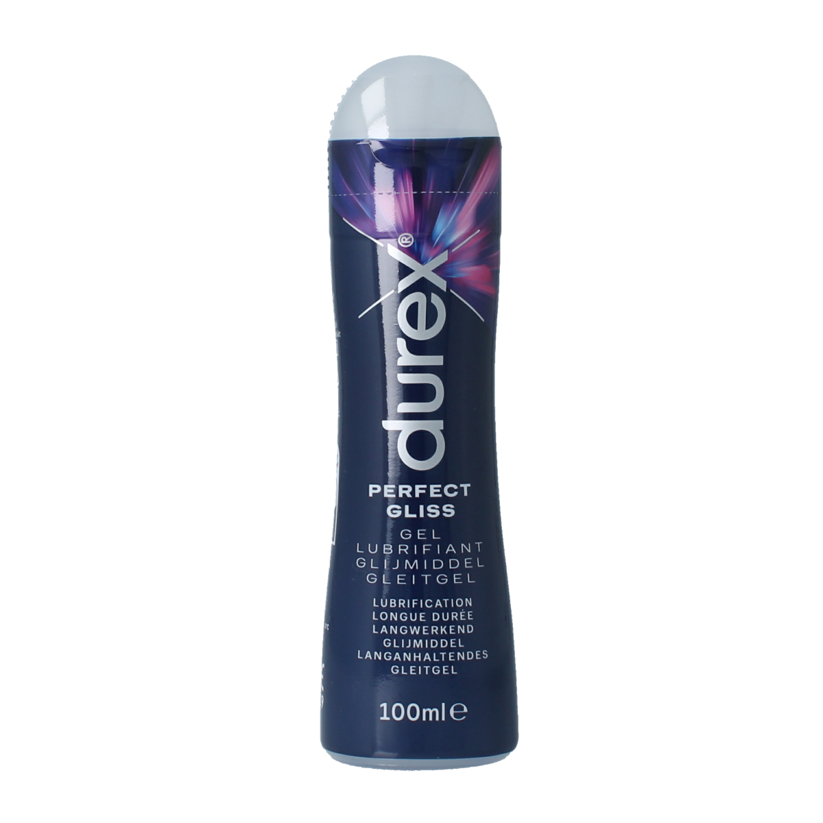 Durex Perfect Gliss anal lubricant in 100ml bottle, smooth and easy to apply for comfortable intimacy.