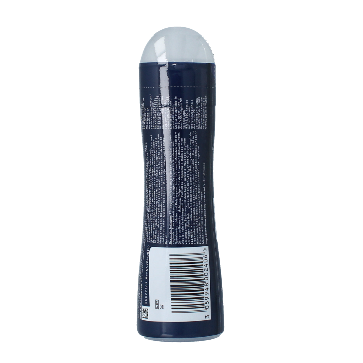 Durex Perfect Gliss anal lubricant 100ml bottle with clear liquid, designed for smooth, comfortable anal intimacy.