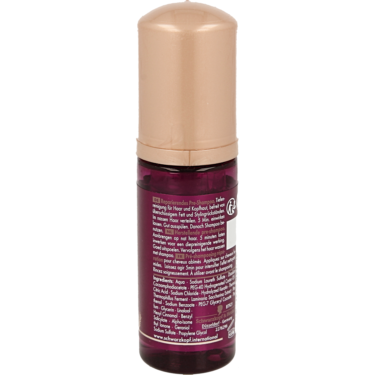 Beology Pre Shampoo for damaged hair in 50ml bottle, haircare product for repairing and preparing damaged hair.