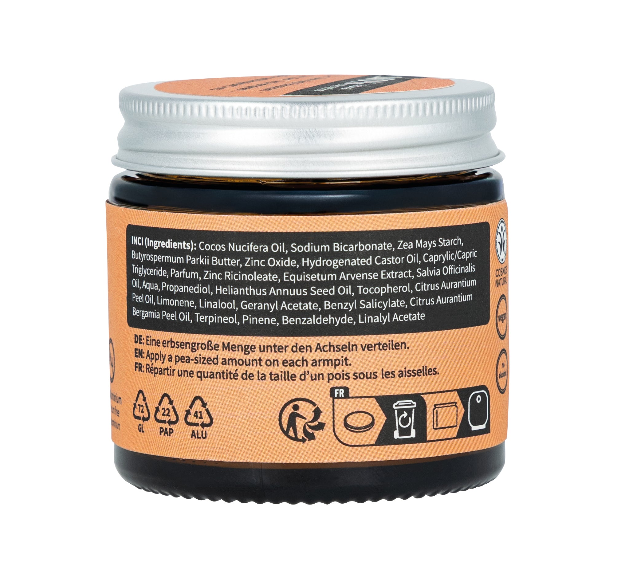 Niyok deo/antitranspirant peach perfect 40.00 Milliliter