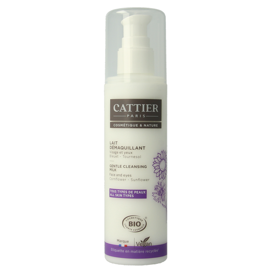 Cattier Reinigingsmelk caresse d'herboriste 200.00 Milliliter
