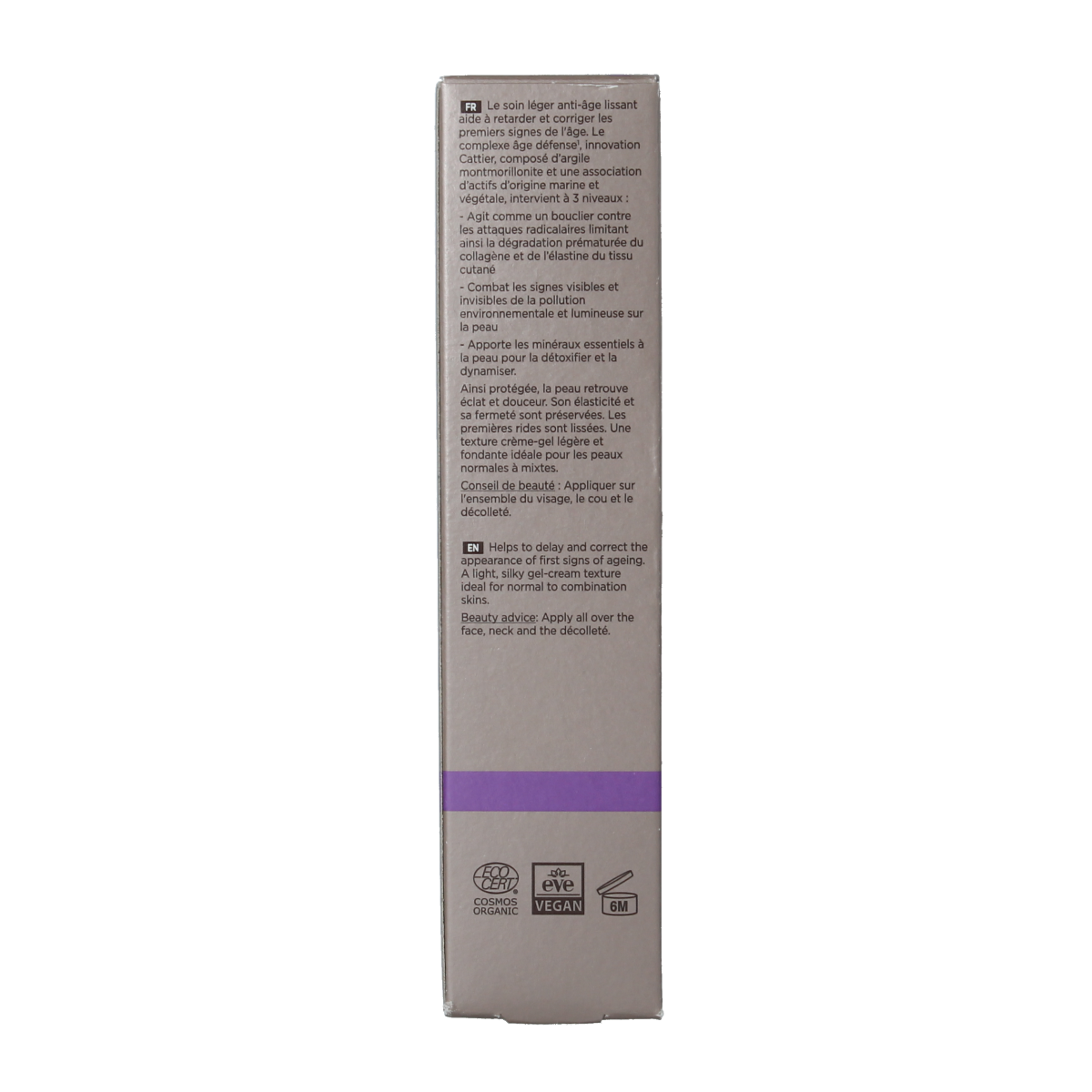 Cattier anti-rimpel gezichtsverzorging voor normale huid, 50 ml, crème met natuurlijke ingrediënten voor rimpelvermindering
