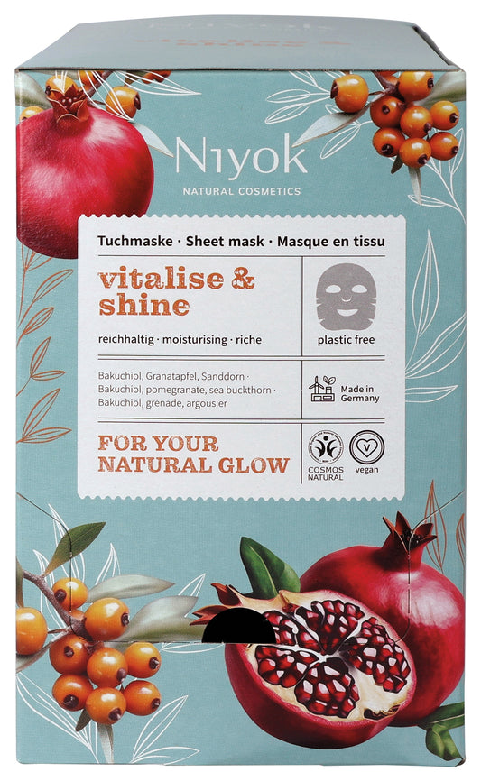 Niyok Sheet mask Vitalize & Shine 10.00 Milliliter