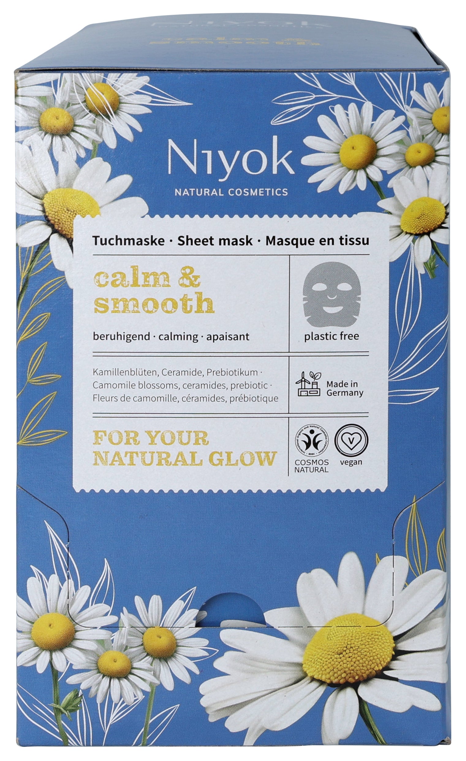 Niyok sheet mask Calm & Smooth 10.00 Milliliter