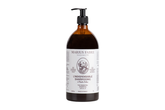 Marius Fabre honden shampoo met olijfolie, 1 liter, voor verzorging van honden met natuurlijke ingrediënten
