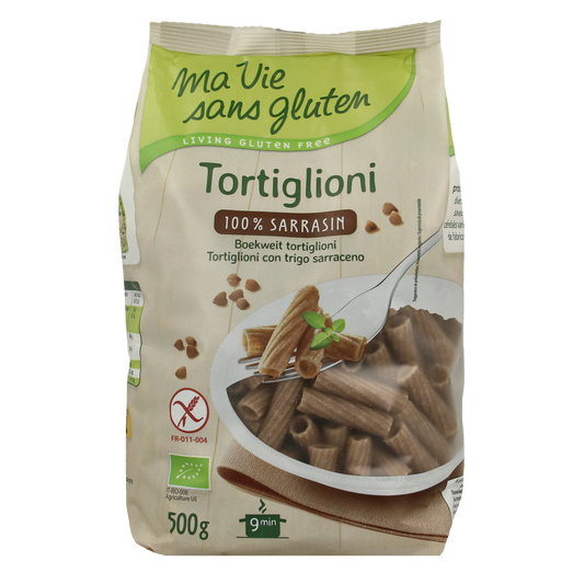 Ma Vie Sans Tortiglioni pasta van boekweit glutenvrij bio 500.00 Gram
